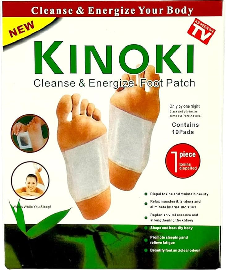 LokieDetox™ – Parches Desintoxicantes Naturales Caja de 100 Unds