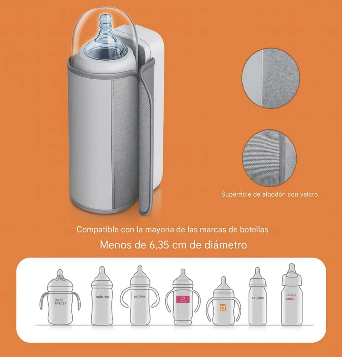 BabyHeat™ Calentador De Teteros Recargable