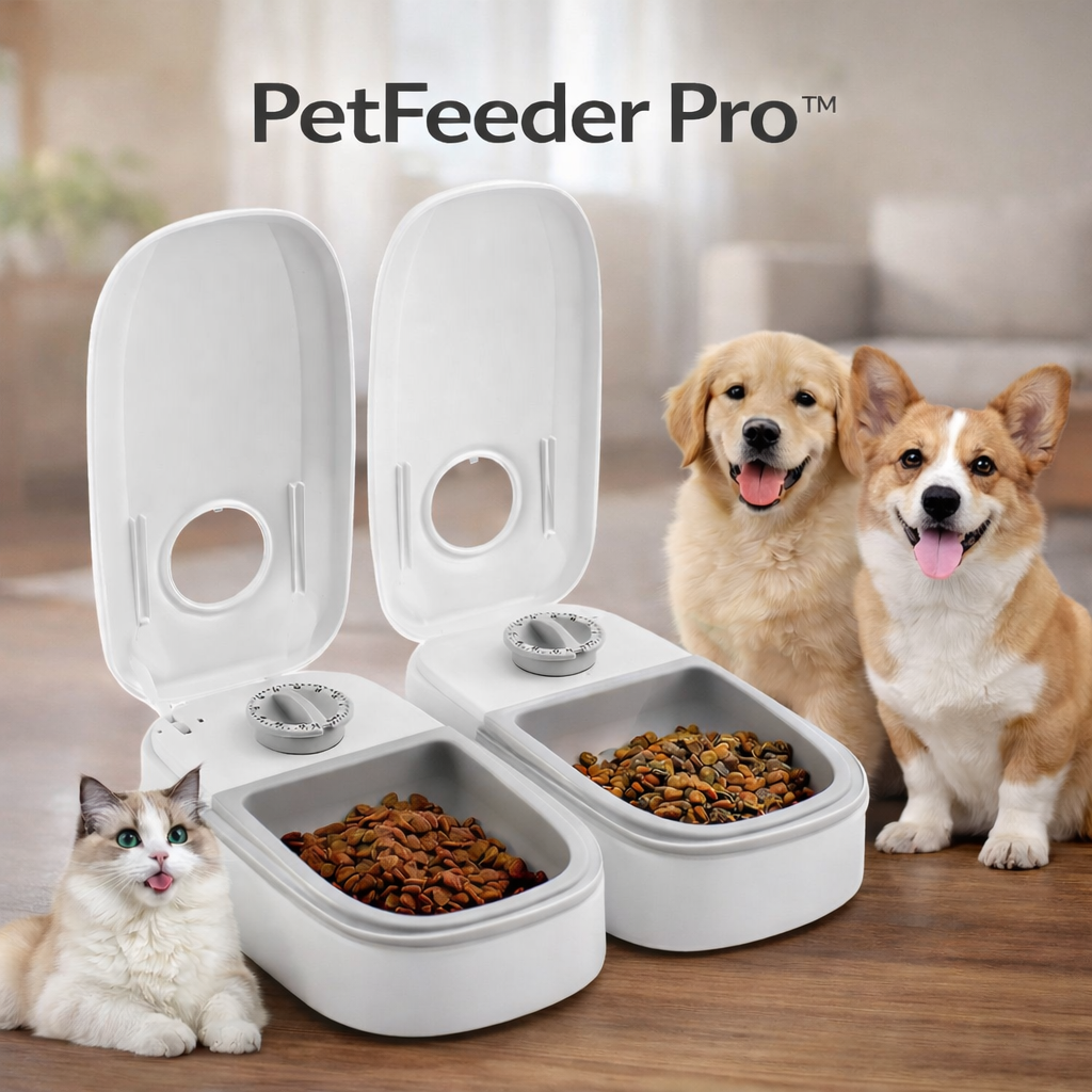 PetFeeder Pro™ – Dispensador Automático de Comida para Mascotas