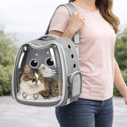 CapsuPet™ – Maleta Cápsula Transportadora para Gatos