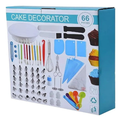 DecorCake Pro™ – Kit de Repostería 66 Piezas