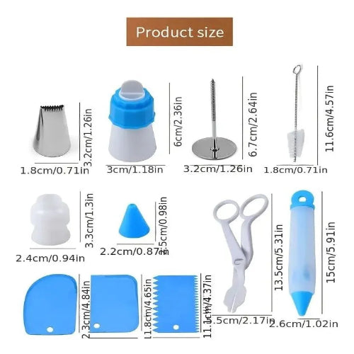 DecorCake Pro™ – Kit de Repostería 66 Piezas