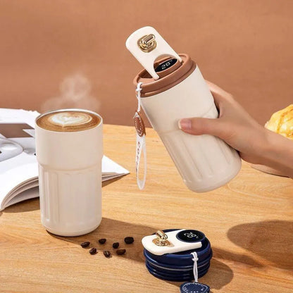 ThermoSense™ – Taza Térmica Inteligente con Pantalla de Temperatura
